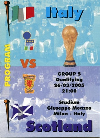 Italy v Scotland